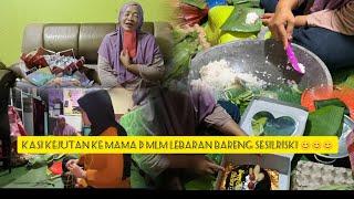 DI KASIH KEJUTAN DARI BAPAK ,TIKA WEIZUN ,SERIZSESIL RIZKI DI HARI ULANG TAHUN MAMA