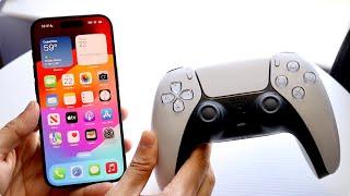 How To Connect PS5 Controller To iPhone 15/iPhone 15 Pro!