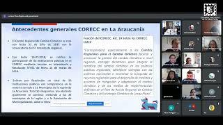 2022 10 04 sesión CORECC La Araucania