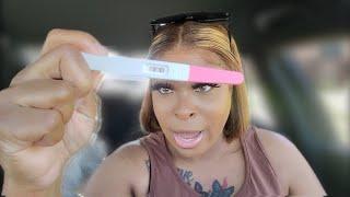 POSITIVE PREGNANCY TEST PRANK #mekaandtony #prank #couplevlog #youtubecouple