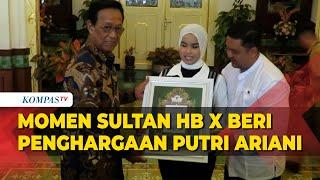 Momen Sultan Hamengku Buwono X Yogyakarta Beri Penghargaan Kepada Putri Ariani