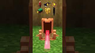 Minecraft Mobs Place Block Challenge (Sigma boy) #shorts