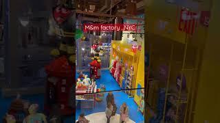 M&m factory Newyork city #m&mfactory #shorts #newyorkattractions #m&chocolates #m&mfactoryvisit