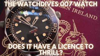 Watch Review - The New WatchDives WD007 Model - Does it have a licence to thrill?