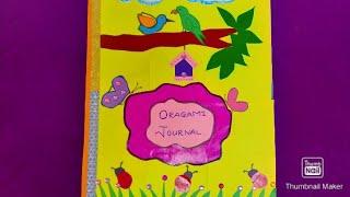 origami journal for teachers training. useful for safal students. origami journal ecced.