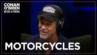 Josh Brolin Got His First Motorcycle At Age 3 | Conan O'Brien Needs A Friend