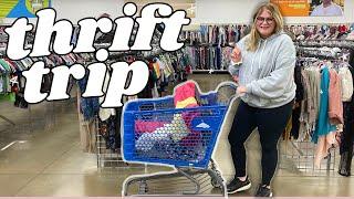 THRIFT WITH ME + THRIFT HAUL TO RESELL ON EBAY!