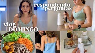 PQ NÃO MOSTRO O ANTES E DEPOIS DO MEU CORPO? | CASAMENTO | DIETA NO FDS | manhã de domingo sozinha