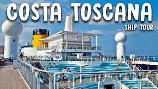 Costa Toscana Ship Tour - Full Tour of the Ship! 