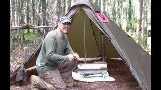 OneTigris Smokey Hut  Teepee, DIY STOVE JACK AND STOVE SET UP