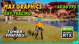 Tower of Fantasy Ultra Graphics Gameplay PC 2024 | Ray Tracing | 4K 60FPS