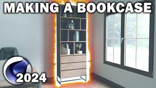 Cinema 4d 2024: How To Model A Bookcase