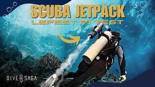 A Jetpack for SCUBA divers! LEFEET P1 Sea Scooter Review