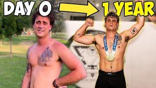 1 YEAR Grappling Transformation (BJJ + Wrestling)