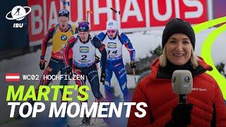 World Cup 24/25 Hochfilzen: Top Moments by Marte Olsbu Roeiseland