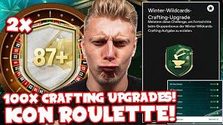 DOPPELTES ICON ROULETTE und ziehe ALLE 100 WINTER CRAFTING UPGRADES!! in EA FC 25 | RTG 35