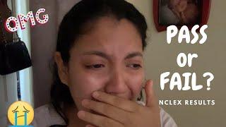 NCLEX RESULTS | PASS OR FAIL??!! | MY REACTION