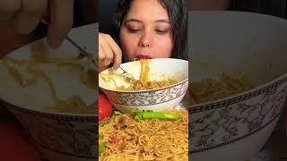 Maggi eating ASMR Challenge #asmr #shorts #shortvideo #mukbang #maggi