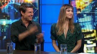 Tom Cruise & Sofia Boutella "The Mummy" Australian Tv Interview HD May 23, 2017