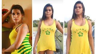 Mallu model and actress ayisha dudle hot live video showing