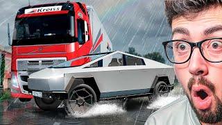 ACCIDENTES EN LLUVIA EXTREMA  | BeamNG Drive