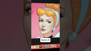 Create Your Own AI-Powered Cartoon Character with Stylar AI! #art  #cartooncharacter #disney