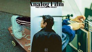 Analog Film Preset | Lightroom Mobile Preset Free DNG | lightroom tutorial | lightroom presets