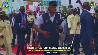 NIGERIAN NAVY PRESIDENTIAL FLEET REVIEW 2023 BY PRESIDENT BUHARI