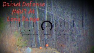 Daniel Defense-Long Range AR15 At 350yds- 4 inch Steel