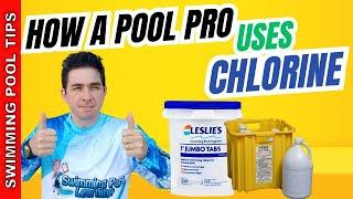 How A Pool Pro Uses Chlorine Effectively!