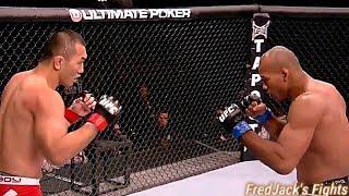 Ronaldo Souza vs Yushin Okami Highlights (Souza's Impressive Striking) #ufc