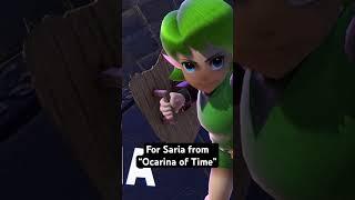 If SARIA from OoT made it to Smash.. This would be HER victory theme #zelda #Saria #smashmods