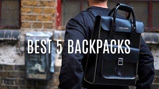 TOP 5 BACKPACKS FOR EVERY OCCASION | Menswear Essentials | Daniel Simmons