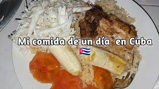 Esto Como en 1 día en #cuba /Cocinando comida con ingredientes que me enviaron de Alemania.