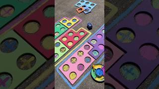 Chalk Paint Summer Kids Craft #shorts #artandcraft