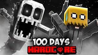 100 Days Minecraft But There are Custom Bosses