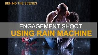 DIY Rain Machine - Engagement Shoot Photography