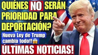 URGENTE: NUEVA LEY DE TRUMP CAMBIA EL PANORAMA MIGRATORIO SOBRE PRIORIDADES DE DEPORTACION!!