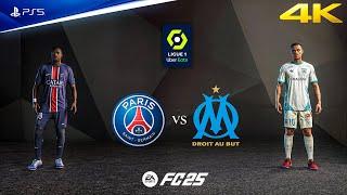 FC 25 - PSG vs. Marseille | Ligue 1 24/25 Full Match | PS5™ [4K60]