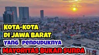 6 Kota di Provinsi Jawa Barat yang Bukan Sunda yang jadi mayoritas penduduknya