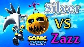 Sonic Dash - Silver VS Zazz [Widescreen / Landscape]