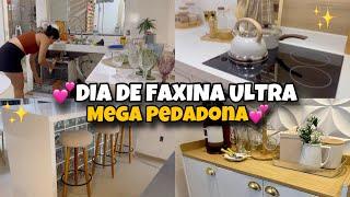 DIA DE FAXINA ULTRA MEGA PESADONA DIAS SEM LIMPEZA, MUITA SUJEIRA  CANSEI  DECOREI O LAR 