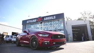 Mustang Rolling On Asanti ABL14 - Happy Customer From Sydney l Stylish Wheels