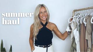 HUGE NEW IN SUMMER TRY ON HAUL 2023 | Zara, H&M, Express, Karen Millen, J.Crew, Abercrombie