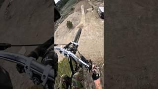 First Top to bottom of 2024 #bigair #mtb #freeride #darkfest