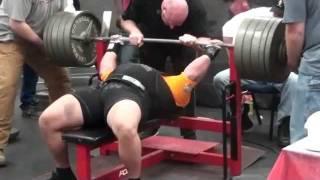 Vincent Dizenzo 850 lbs Bench Press and 900 lbs Bench Attempt