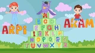ABC Song | Learn The Alphabet With Arpi & Aram