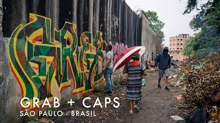 GRAB (Berlin) + CAPS (SP) - Graffiti Action @São Paulo, Brasil