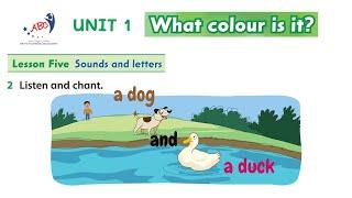 Family and Friends Starters (2nd) | Unit 1 - What colour is it? | Lesson 5 Sounds & Letters