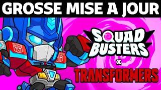 DECOUVERTE DE L'UPDATE SQUAD BUSTERS x TRANSFORMERS